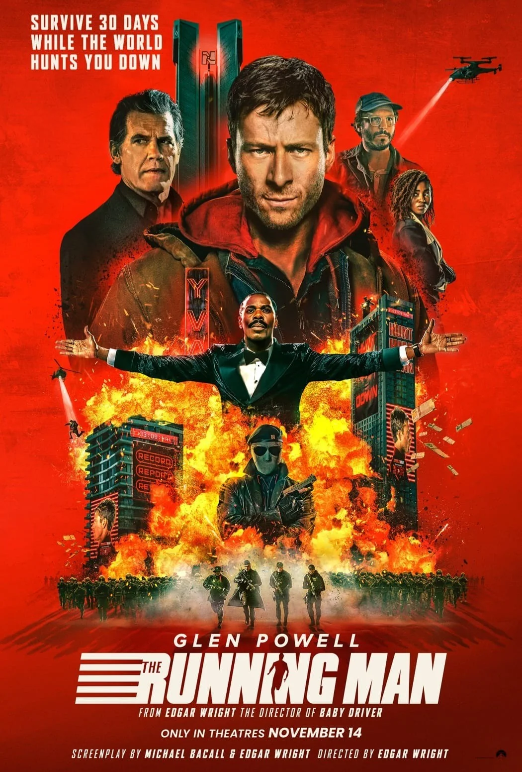 Постер фильма «Бегущий человек»